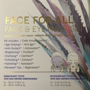Karuna Face For All Face & Eye Mask Set NIB